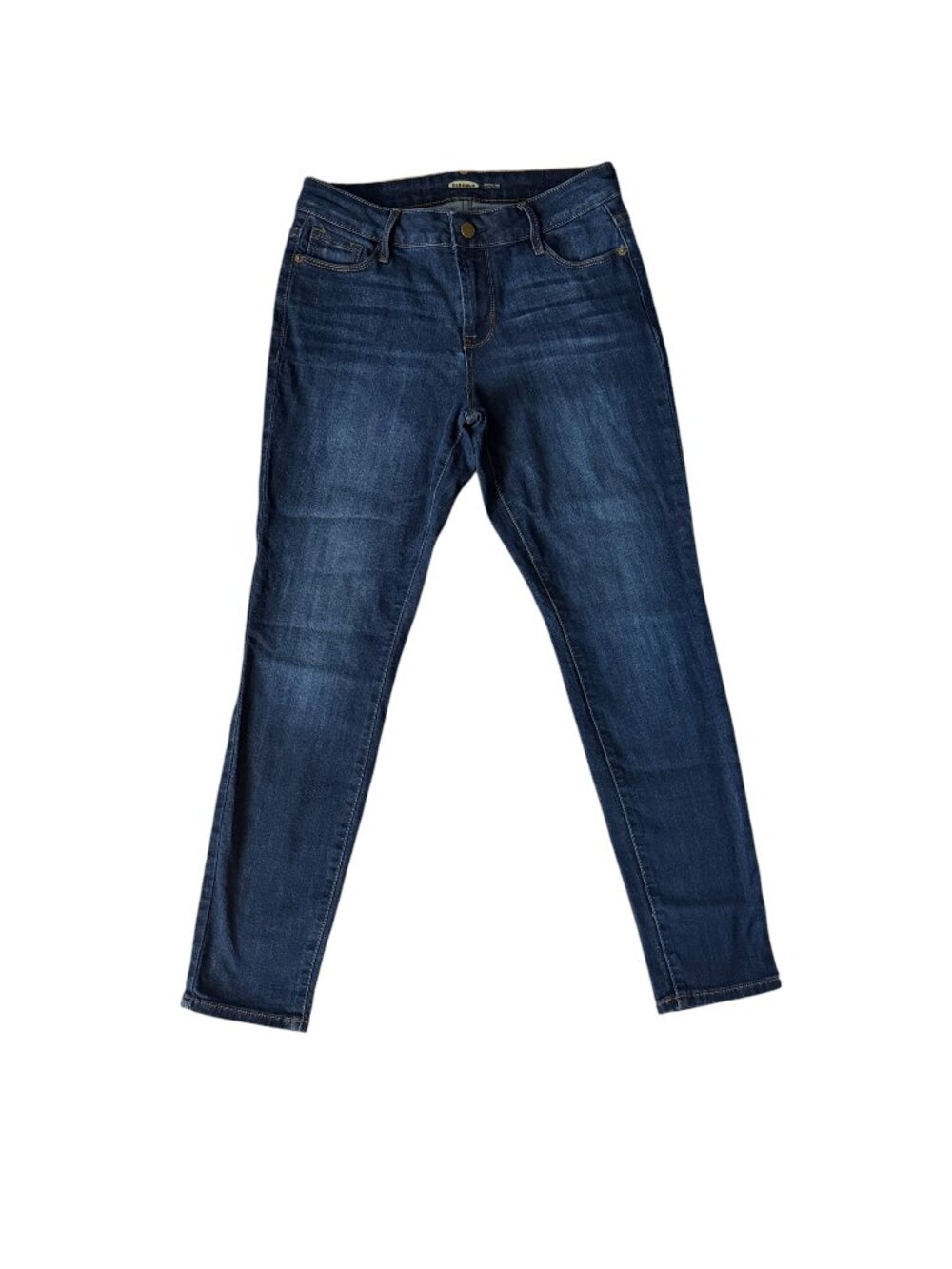 Old Navy women's rockstar super skinny dark wash blue denim jeans size 6 Short